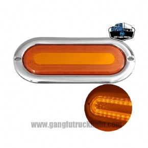 Luz trasera LED para camión de 6 pulgadas con efecto túnel