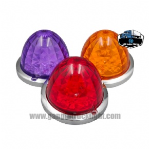 Luces LED multivoltaje tipo sandía para camiones