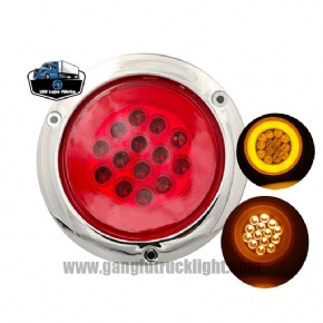 Luz trasera LED roja para camión