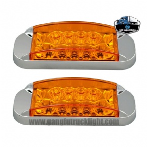 Luz lateral LED ámbar de 12V/24V para camión