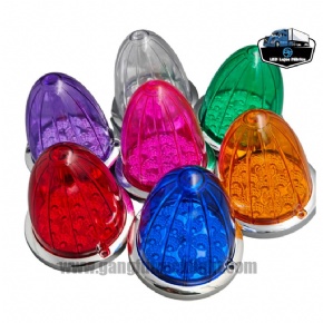 Luces LED de colores con forma de sandía para camiones