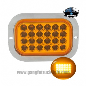 7inch sqaure led truck tail light