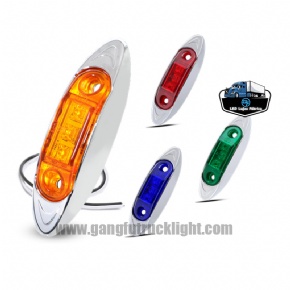 Luces de posición laterales LED para camiones y remolques