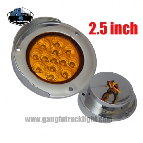 Luz lateral LED de 2,5 pulgadas para camión