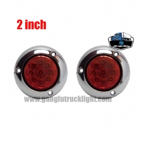 Luces de posición laterales de 2 pulgadas y 9 LED