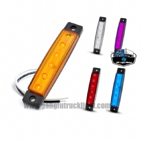 6 luces LED de posición lateral para camiones