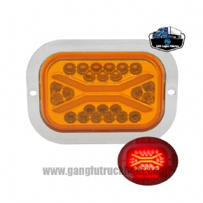 Luces traseras LED para camión (ámbar, rojo y blanco)