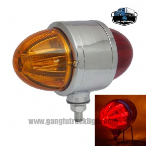Luces LED ámbar tipo sandía para camión